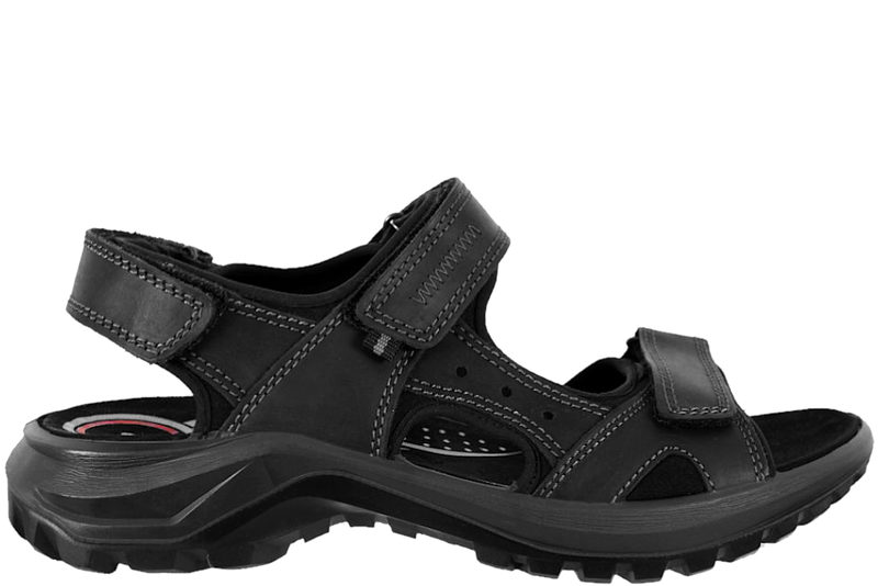 IMAC SANDAL I SORT OLIERET SKIND