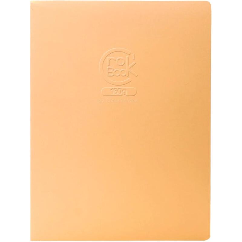 Crok'Book carnet piqué 20F 24x32cm 160g - Aléatoire