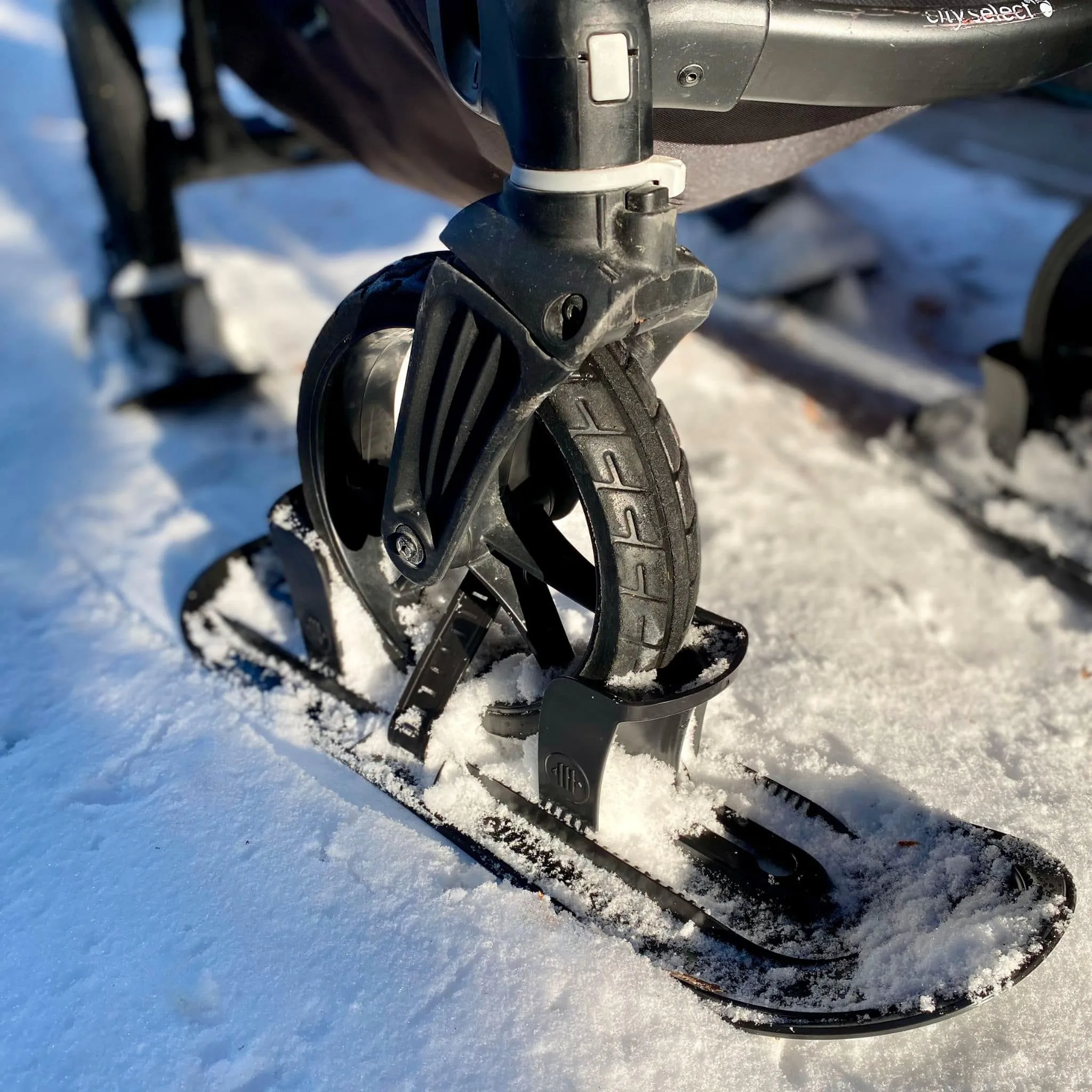 Premier Ski Skis pour Poussette 4 Roues