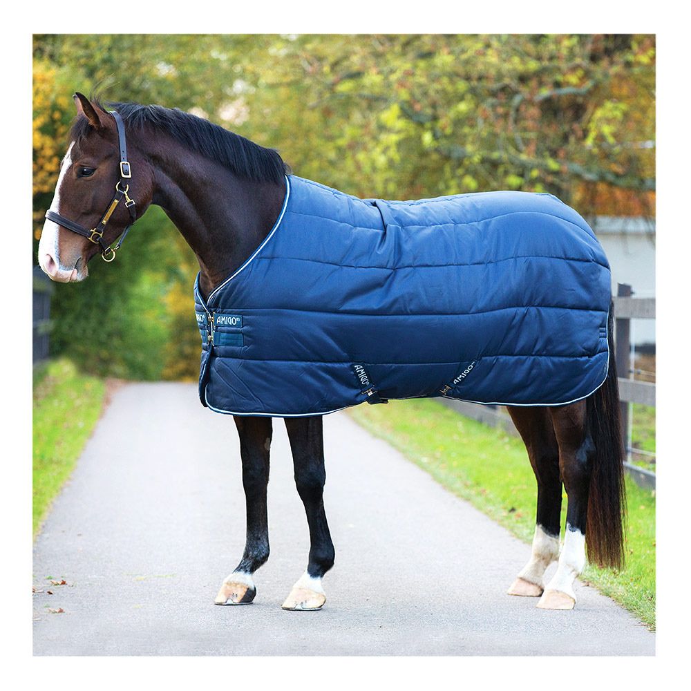 Horseware AMIGO INSULATOR 100G - Couverture de box navy/white