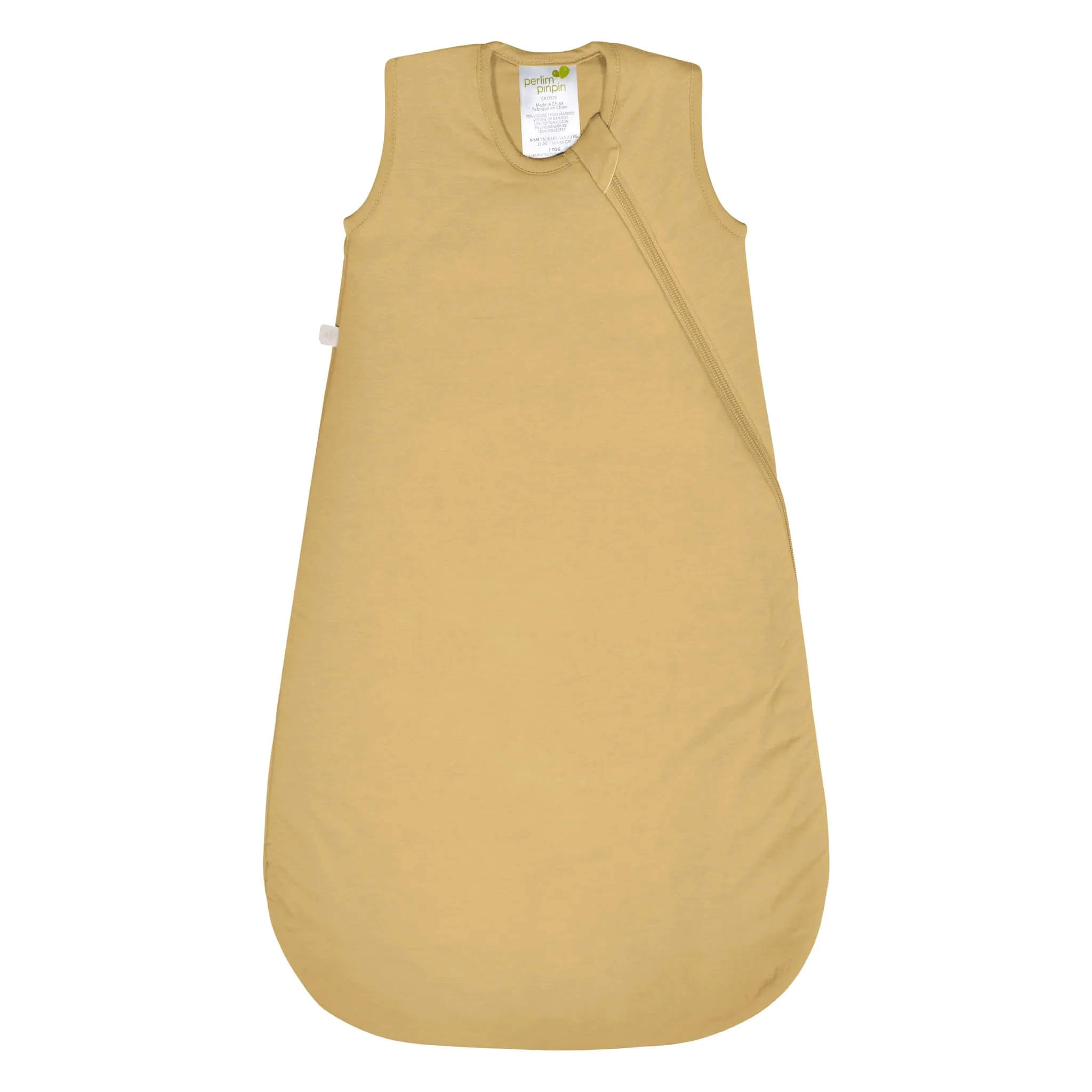 Perlimpinpin Sac de Nuit Bambou 0-36mois - Curry