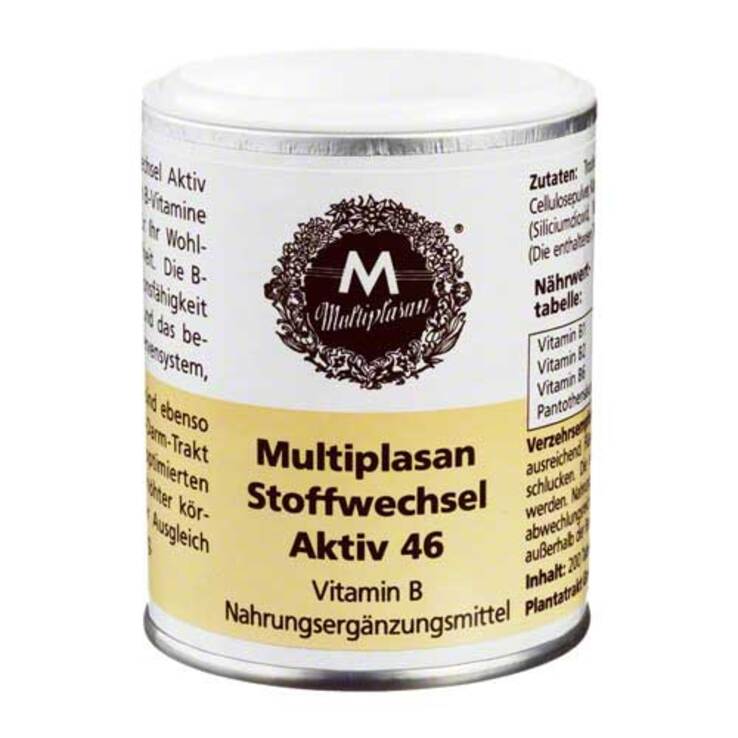 Multiplasan Stoffwechsel Aktiv 46 Tabletten, 200 St