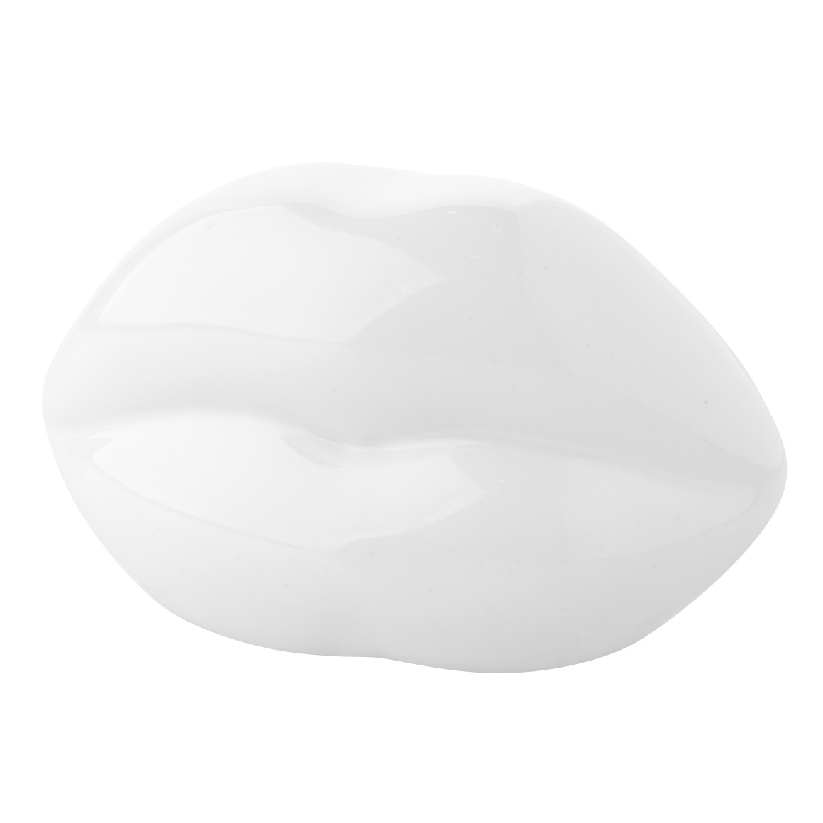 Deko-Aufsteller in Lippen-Form weiss