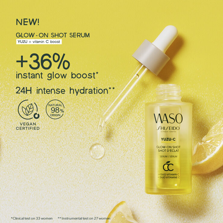 Shiseido SHISEIDO Waso Waso y glow-on shot 20 ML