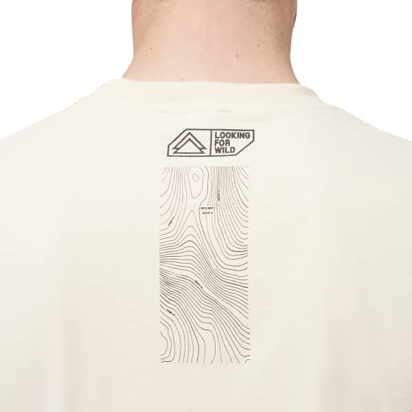 T-shirt LOOKING FOR WILD CINTO OYSTER BROWN