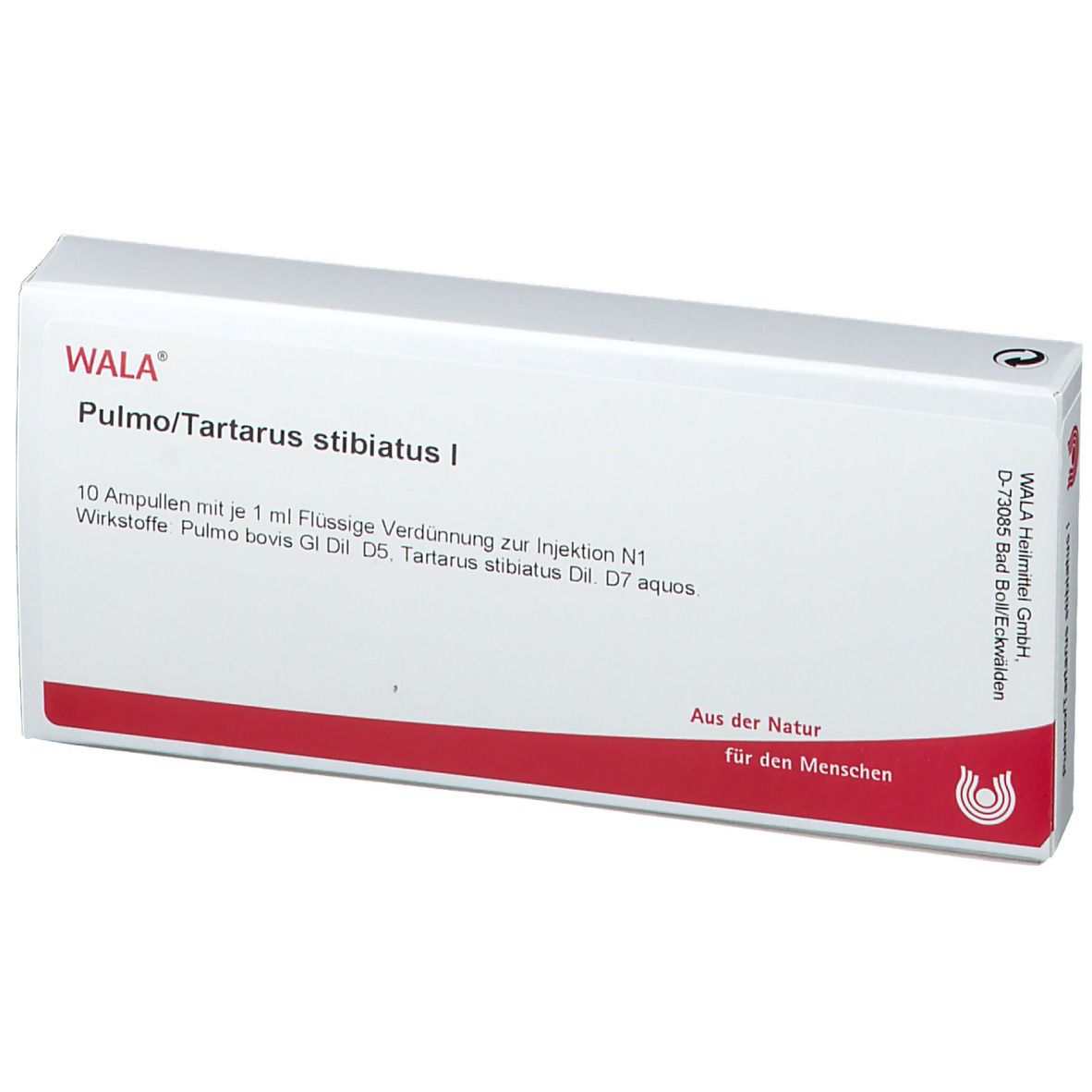 Wala® PULMO/ Tartar. Stib. I Amp.