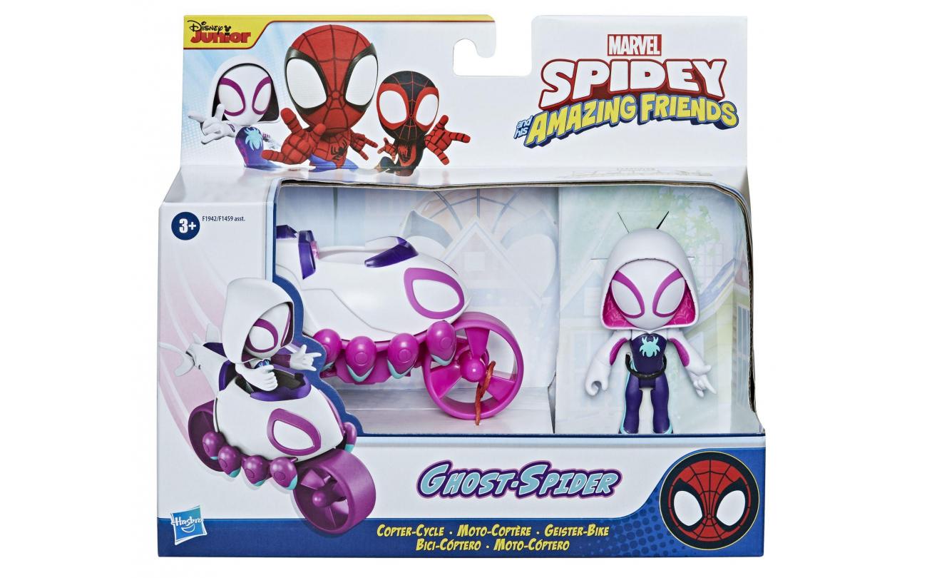 Marvel Spidey and his Amazing Friends Auto met figuur