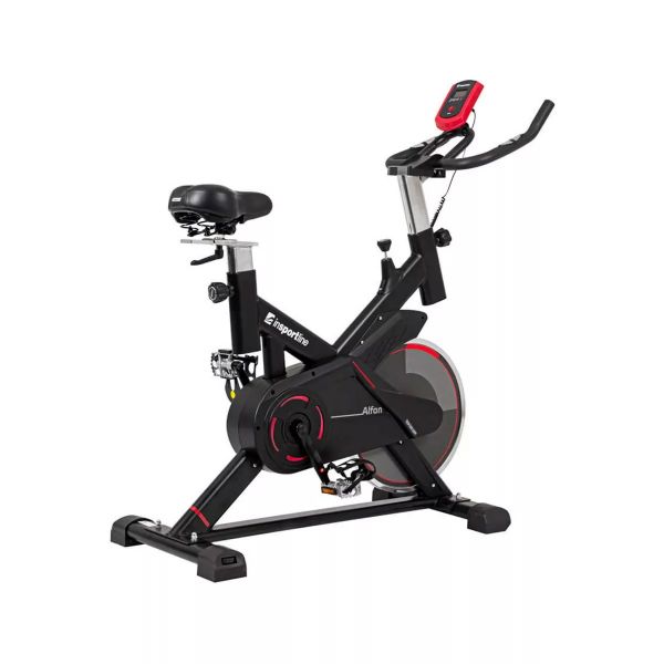 Bicicleta Estática de Spinning inSPORTline Alfan Black