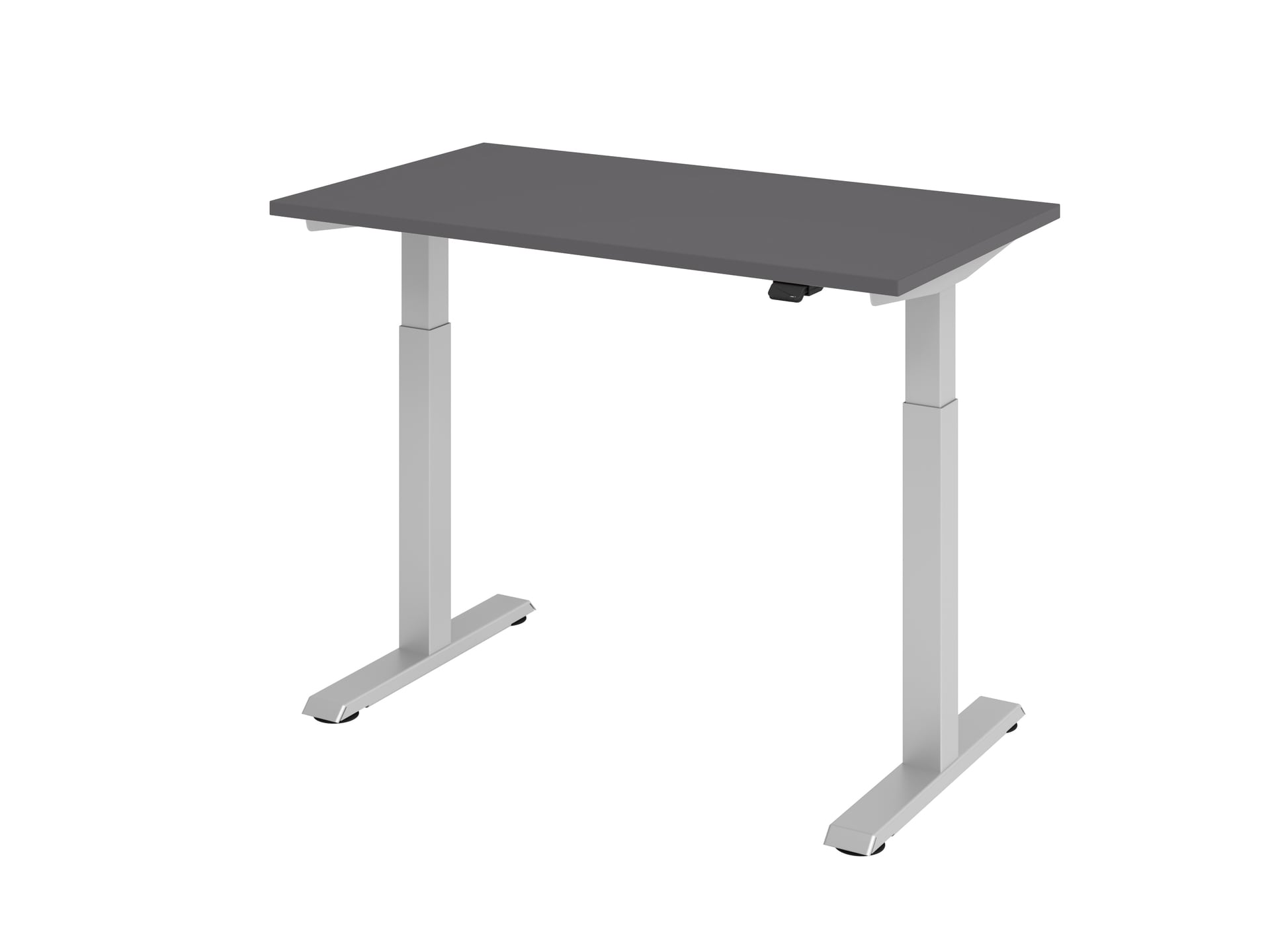 Stehtisch 120 x 67,2 cm Graphit/ Silber