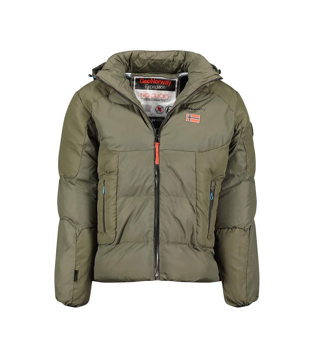 Doudoune Kaki Homme Geographical Norway Casidan