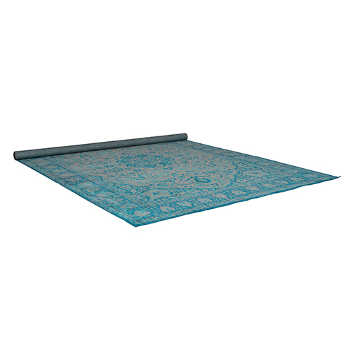 Chi vloerkleed blauw