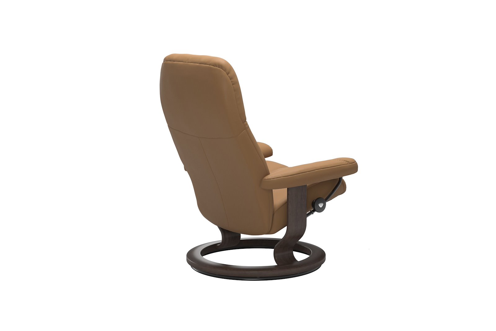 Consul (M) Classic lenestol Hud Paloma Spesial Taupe og Classic understell wengebeiset
