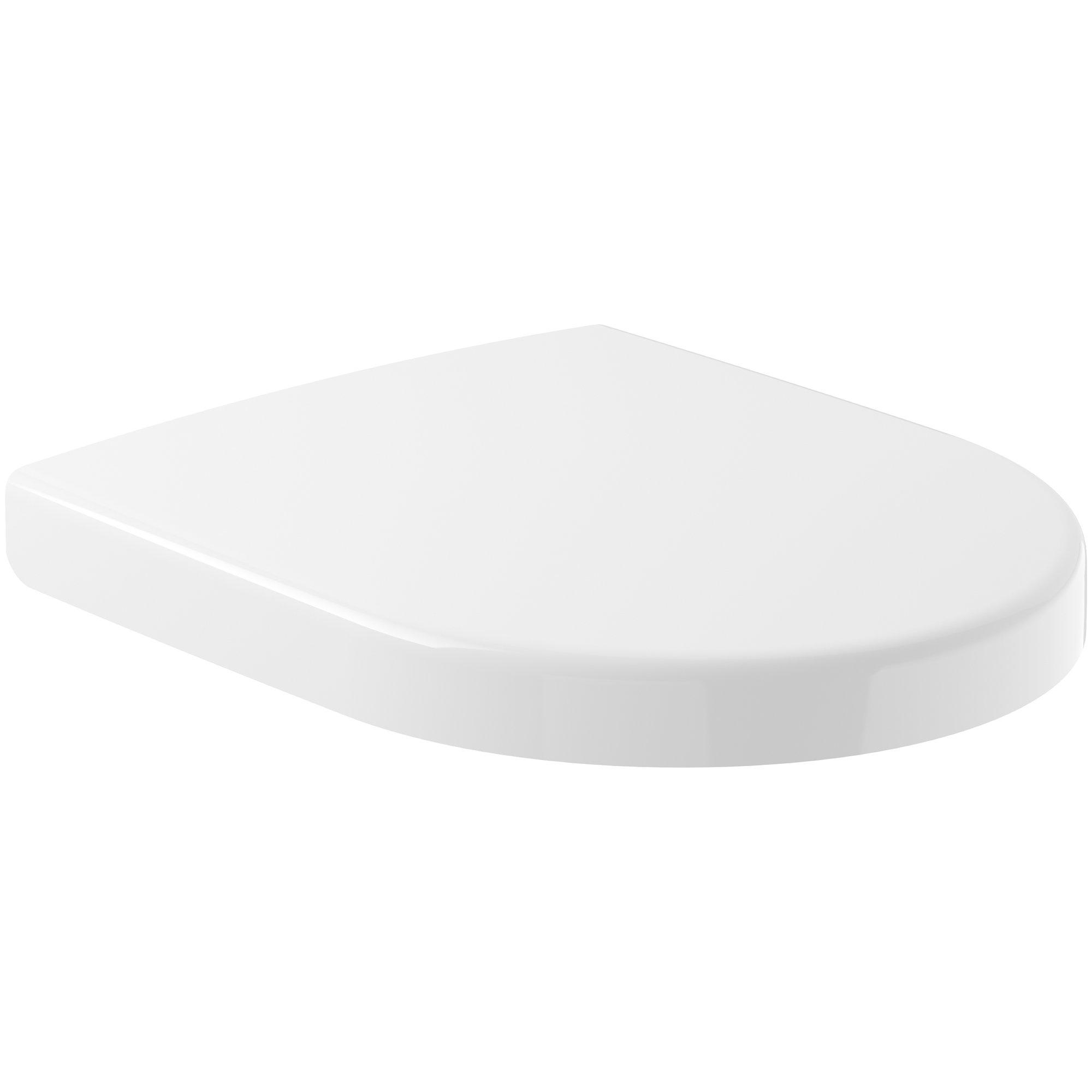 Villeroy & Boch Subway compacte toiletzitting wit glans