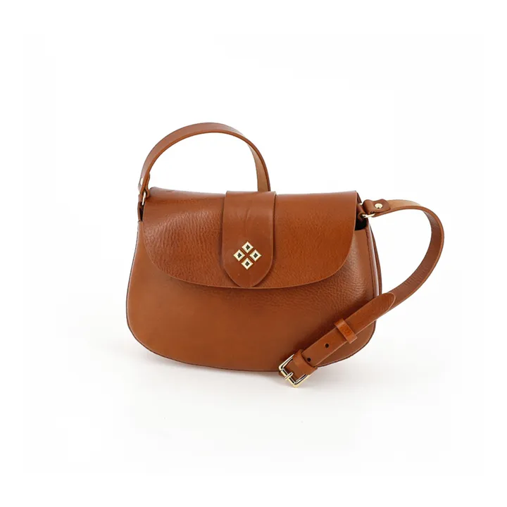 herbert frère soeur Sac en cuir Le Courcy | Caramel