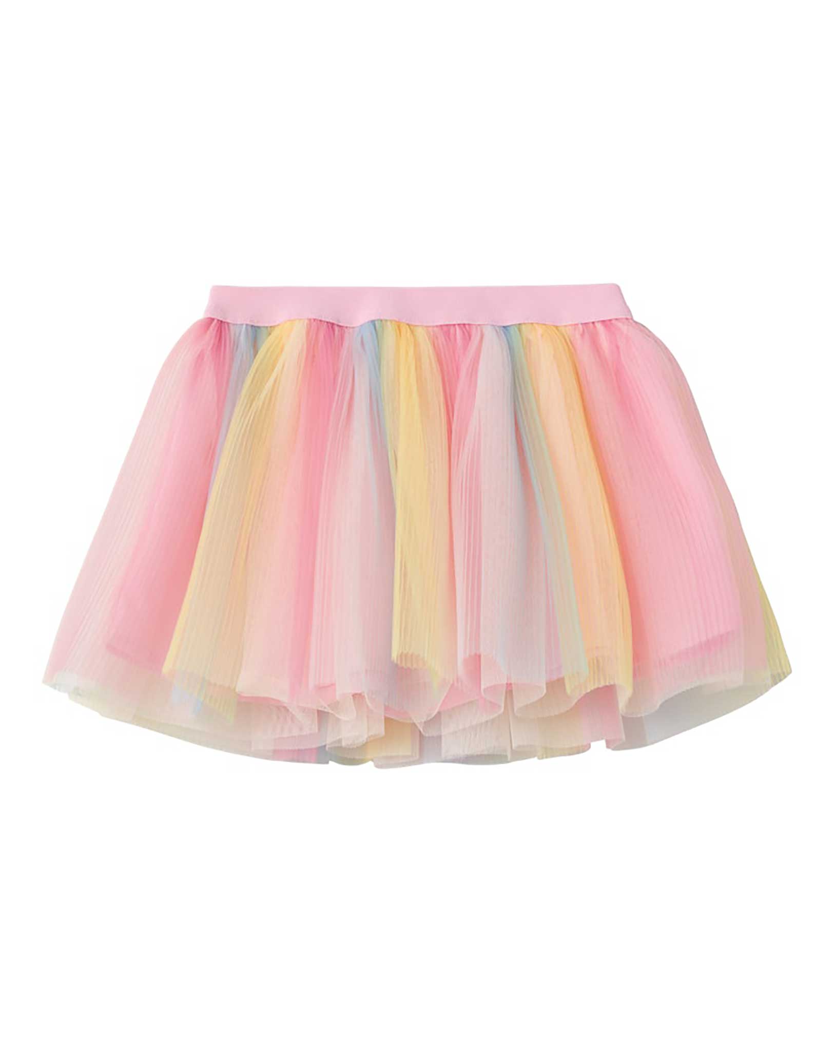 Tüllrock NMFFAMILLE TULLE RAINBOW in cashmere rose