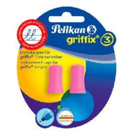 Pelikan griffix® 3 Ersatzkappe für Tintenschreiber 2 Stück, sortiert