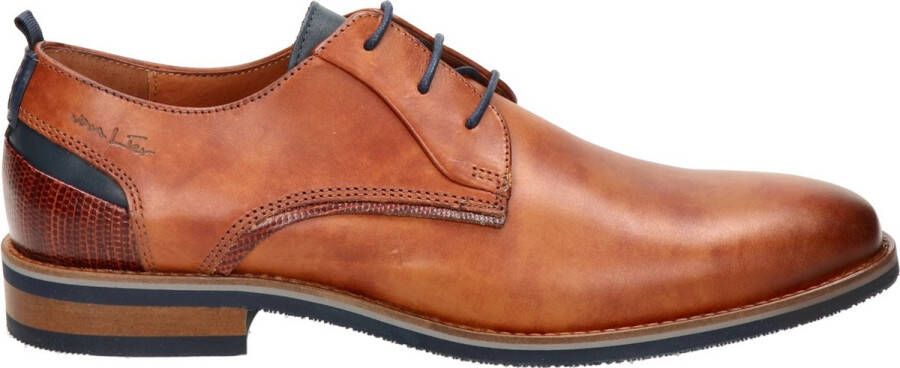Van Lier Amalfi Nette schoenen Business Schoenen Heren Cognac