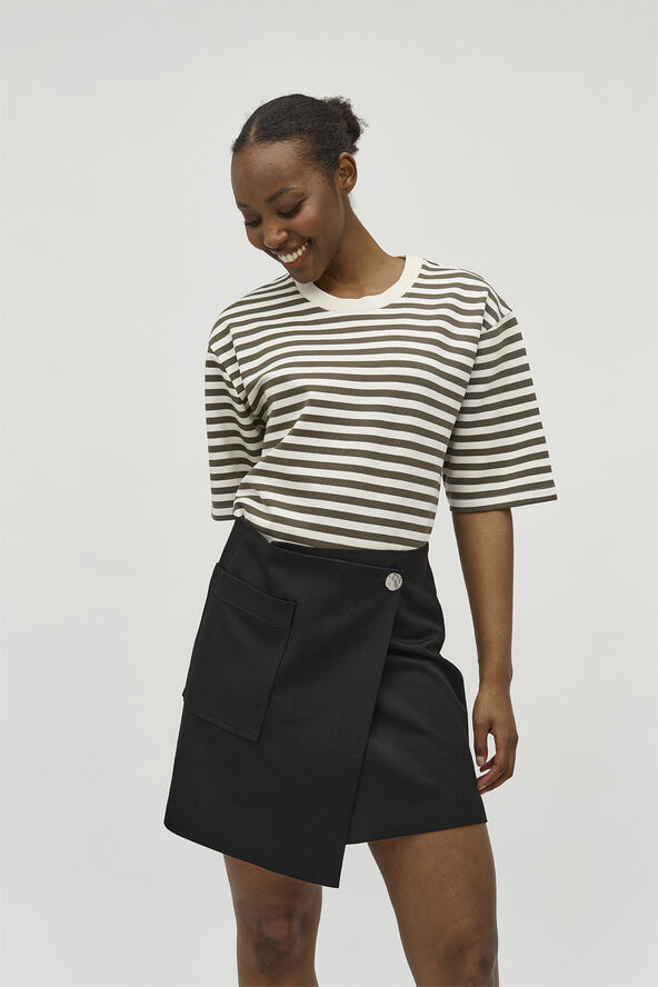 mbyM Emrys-M Dusty olive sugar stripe