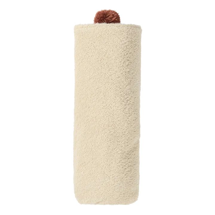 Nobodinoz Cape de bain So Cute en coton bio | Sable
