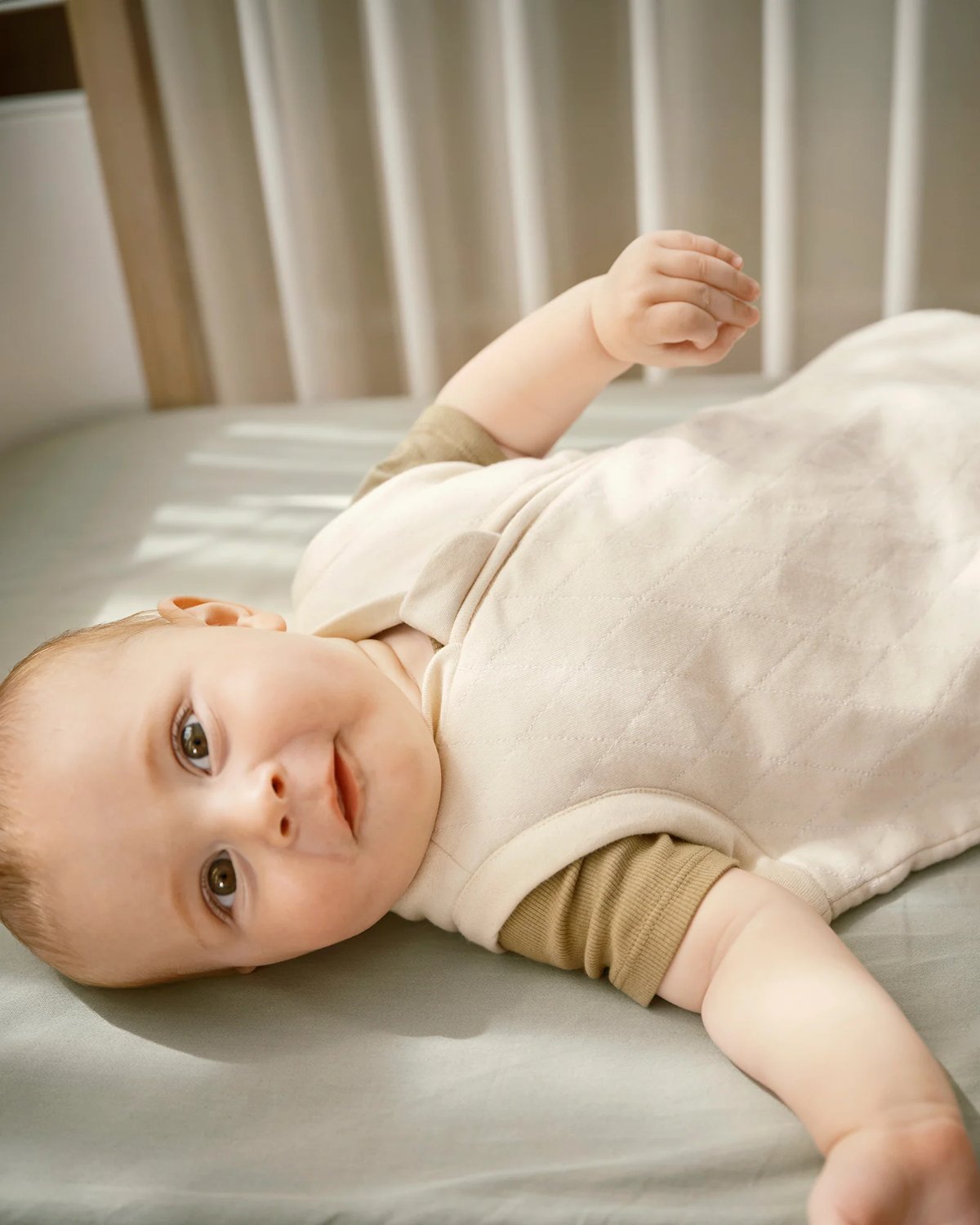 Nattpose Baby / Vektsovepose – Øk. Bomull | Weighted sleeping bag