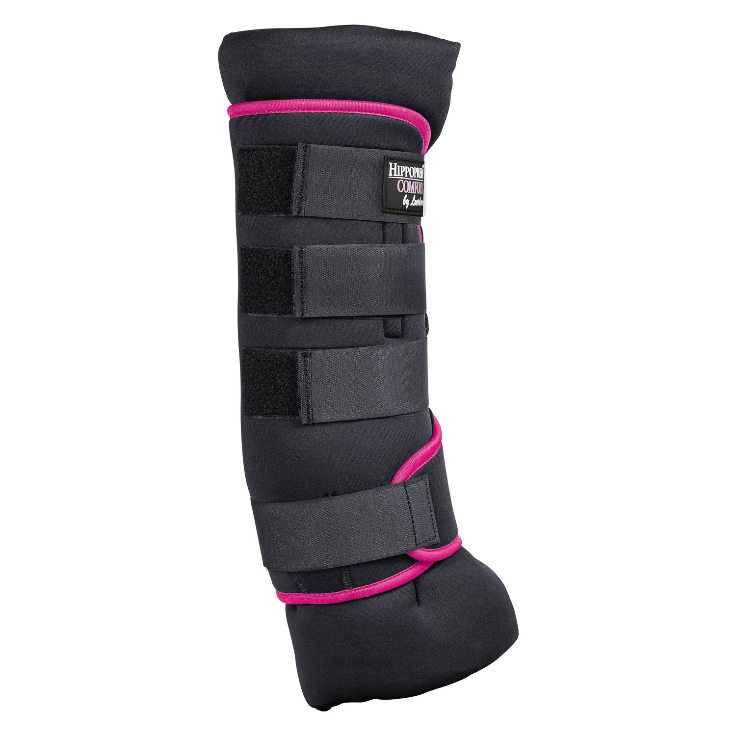 PROTECT by Horse-friends Stallgamaschen  - schwarz/pink