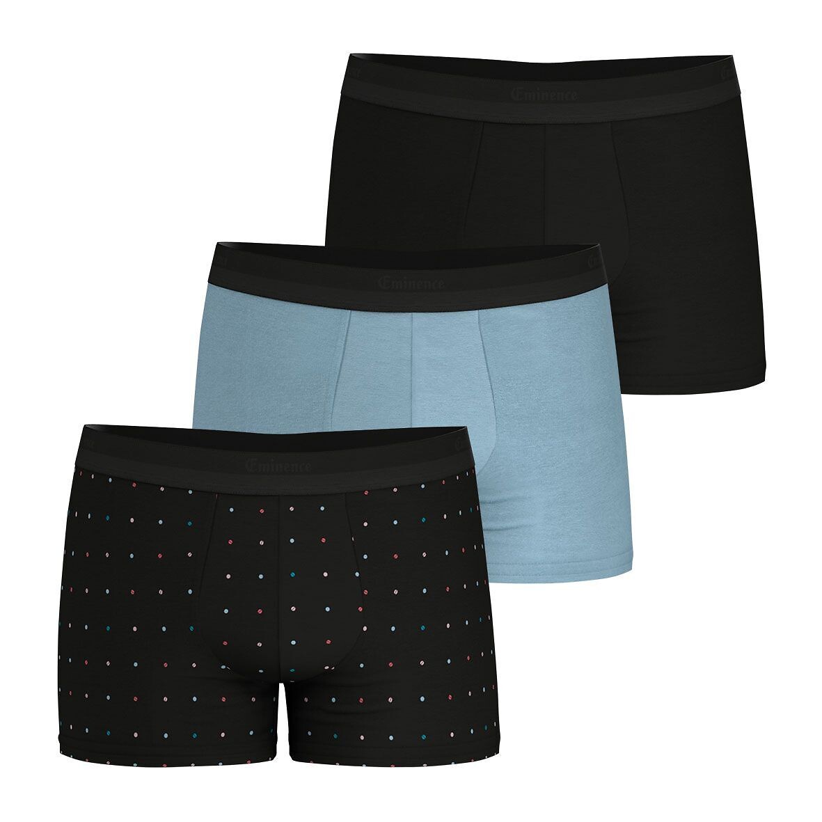 EMINENCE<br>Conjunto de 3 cuecas boxer premium Studio