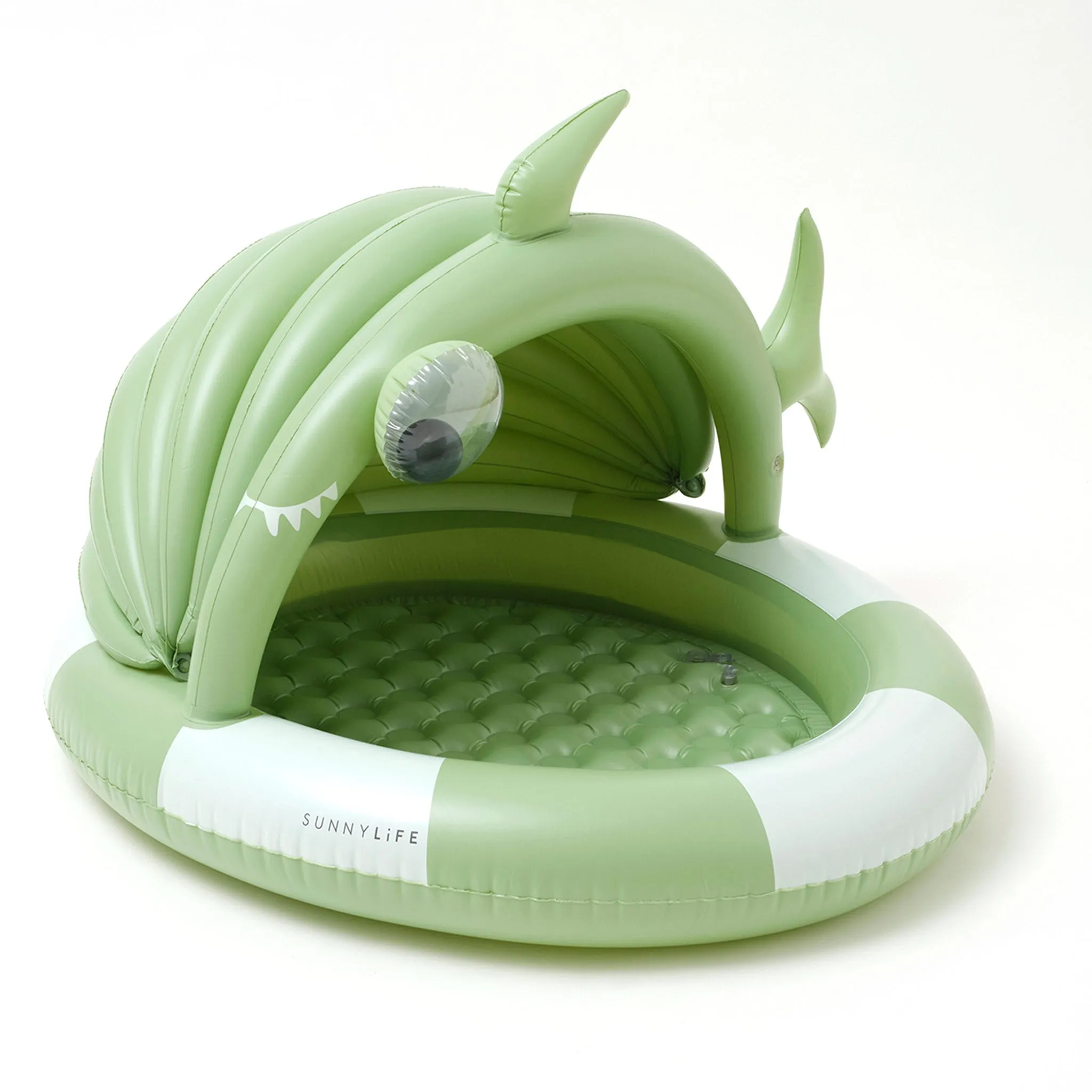 Sunny Life Piscine Gonflabe avec Toit - Requin