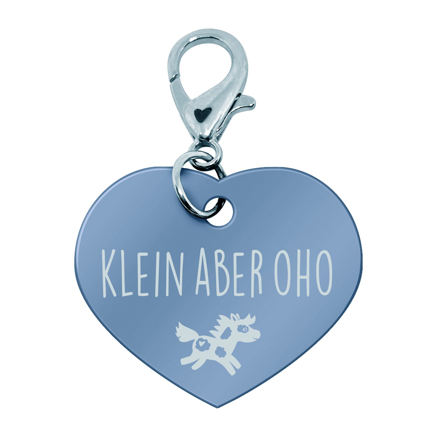 Soulhorse Anhänger mit Karabiner  - klein aber oho