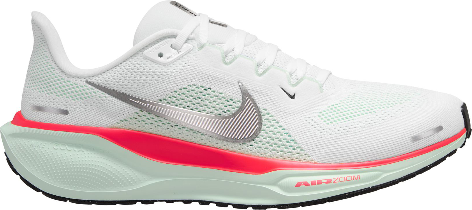 Pegasus 41 Herre 115/White/Barely Green/Bright Crimson/Metallic Silver