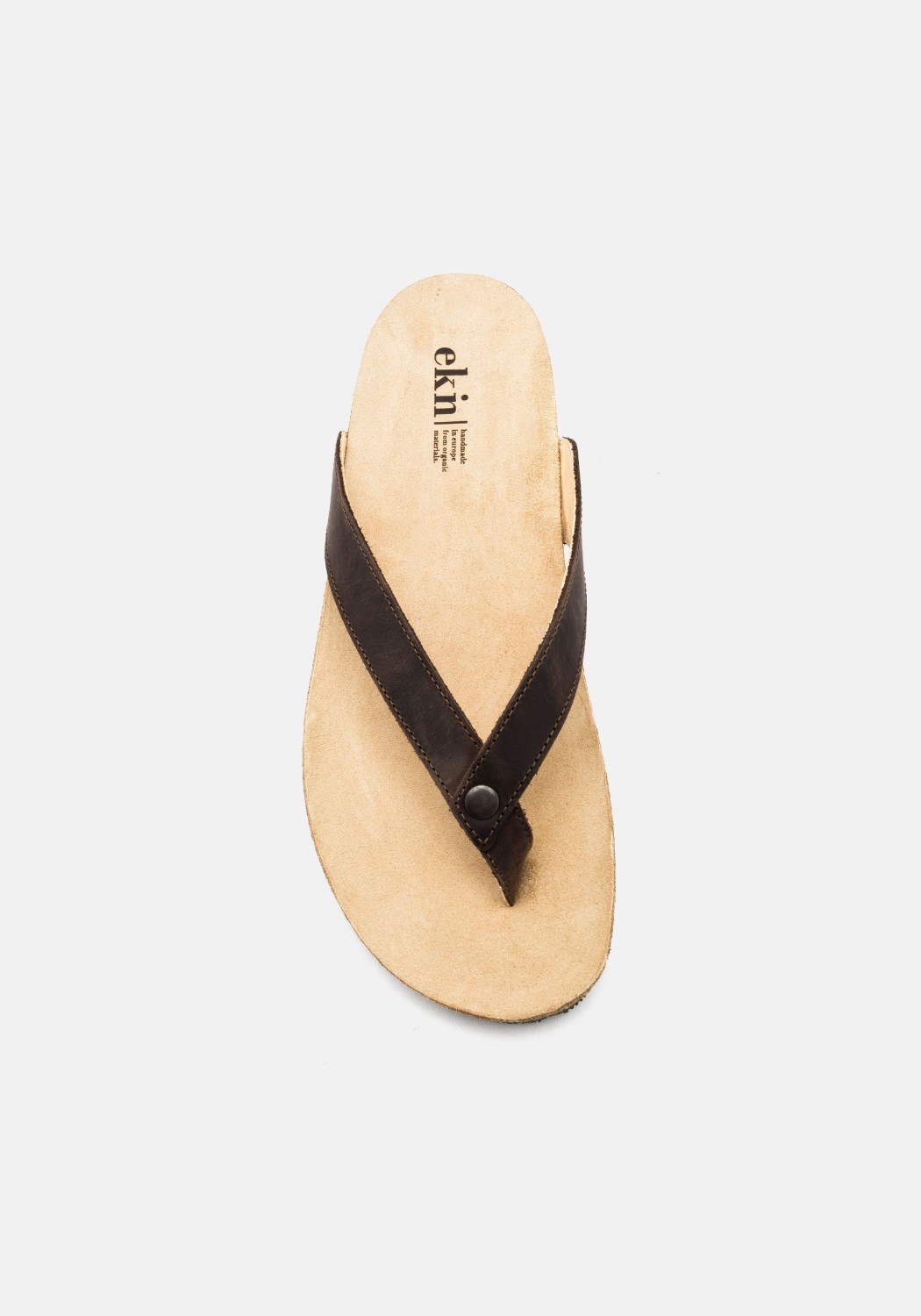ekn footwear Sandale Sandal Brown Leather