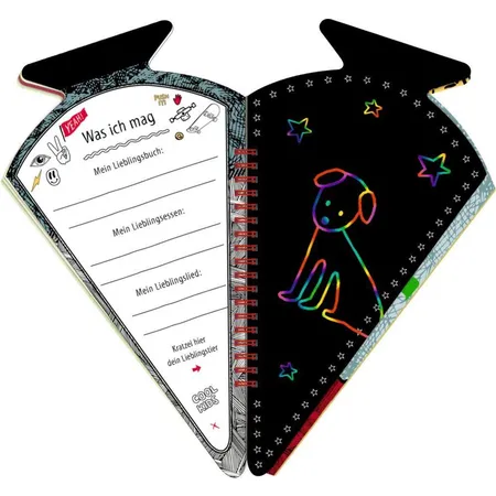Coppenrath Verlag Schultüten-Kratzelbuch: Hurra, endlich Schule! (skate-aid)