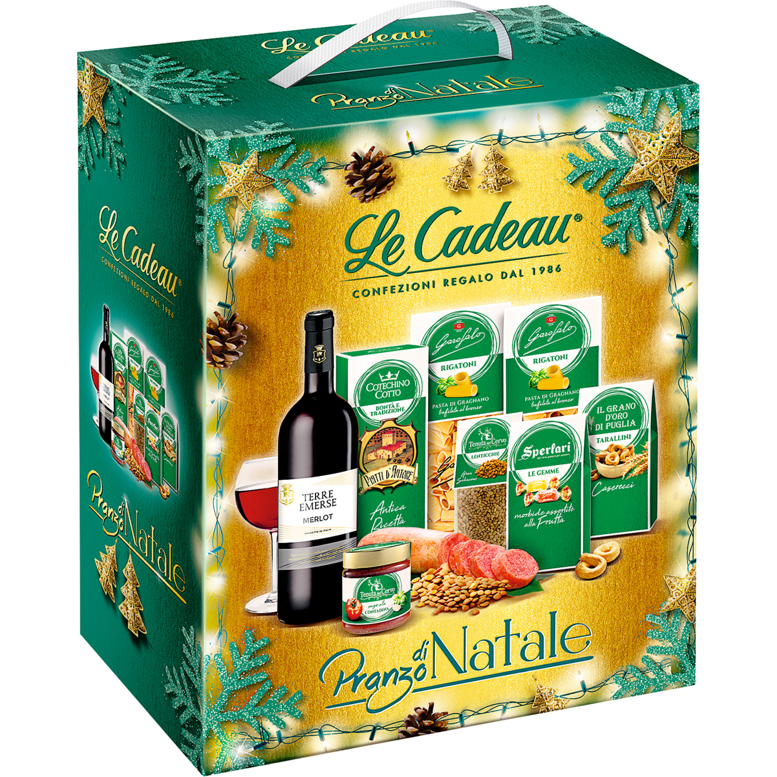 Geschenkkorb Pranzo di Natale 8-tlg.