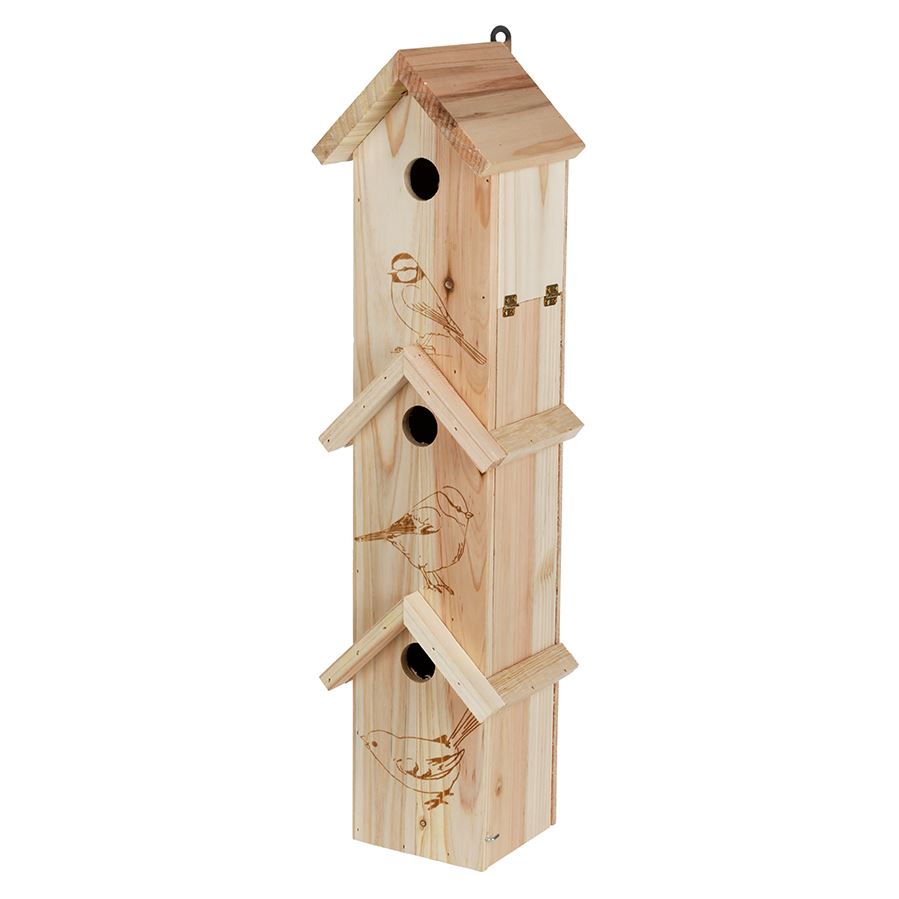 Vogel-Hochhaus 3-stöckig