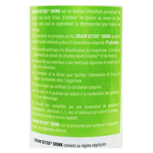 Eafit Drain Détox Drink Draineur Détoxifiant 500ml