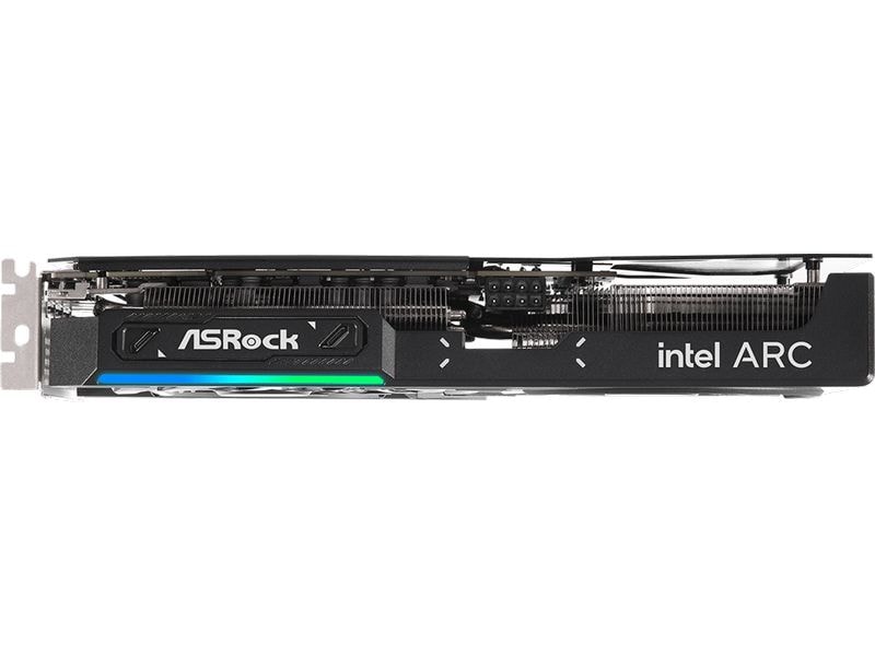 ASRock Grafikkarte Intel Arc B580 Challenger 12 GB OC Gamer-Grafikkarte mit 12 GB GDDR6-Speicher, ermöglicht Auflösungen bis zu 8k