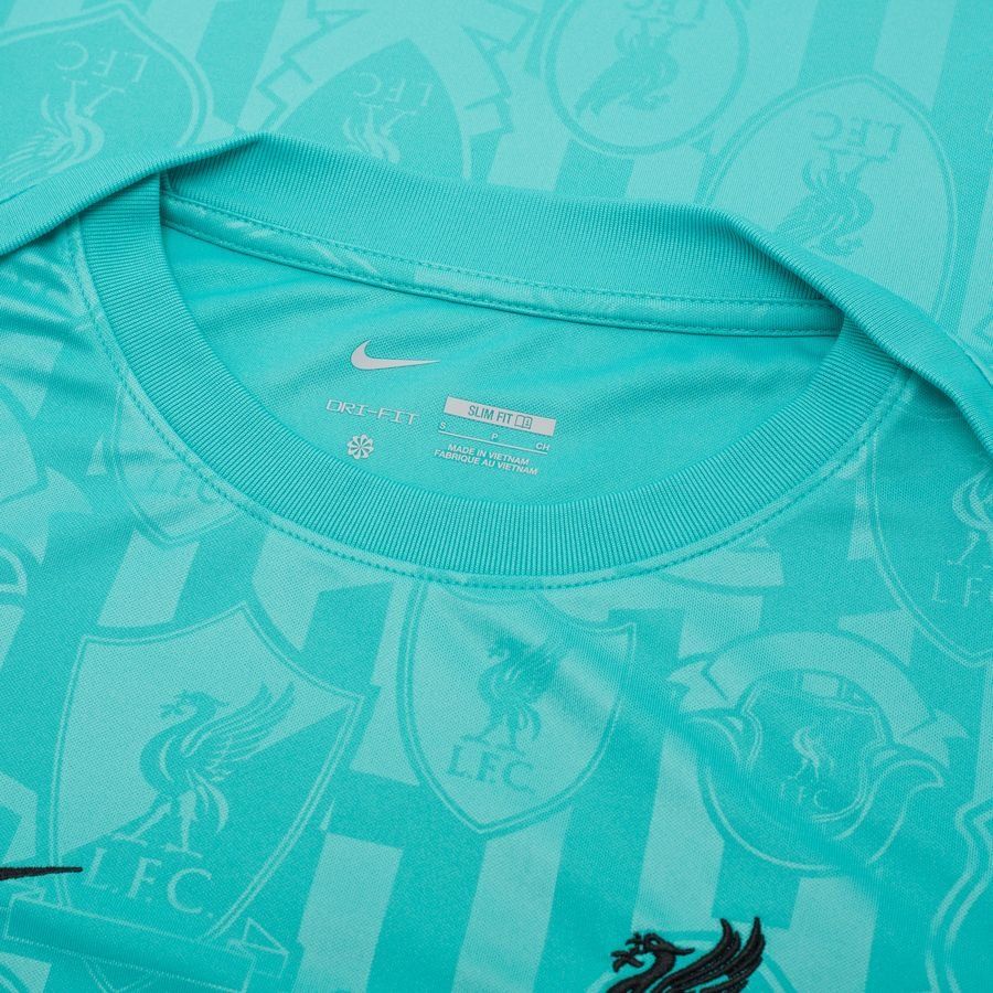 Liverpool T-shirt d'Entraînement Dri-FIT Academy Pro Avant-Match - Bleu/Vert