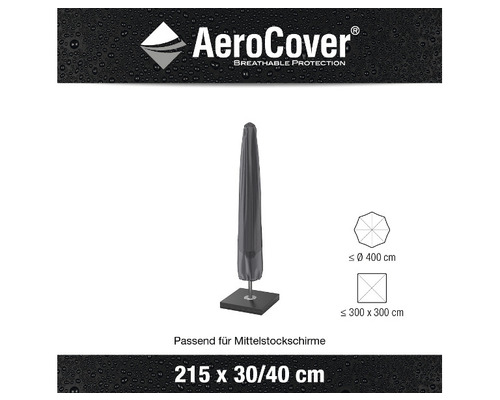Beschermhoes voor parasol H215xB30 cm