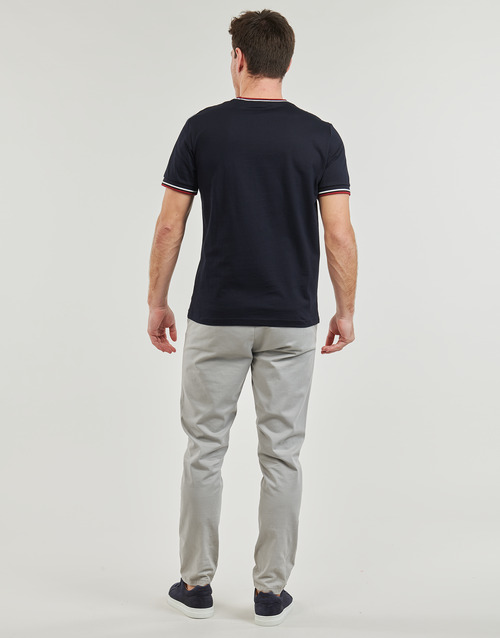 Fred Perry - TWIN TIPPED T-SHIRT - Marine