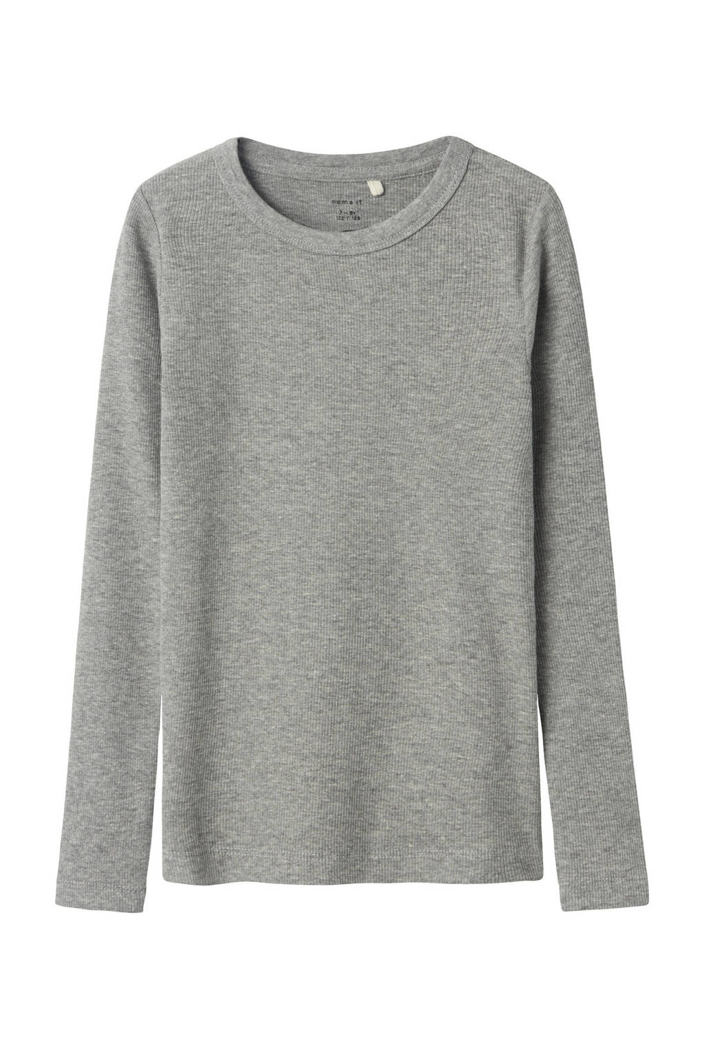 NAME IT longsleeve NKFNAKAL grijs melange
