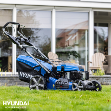Hyundai benzine grasmaaier 50,8cm 196cc (zelfrijdend) incl. elektrische starter