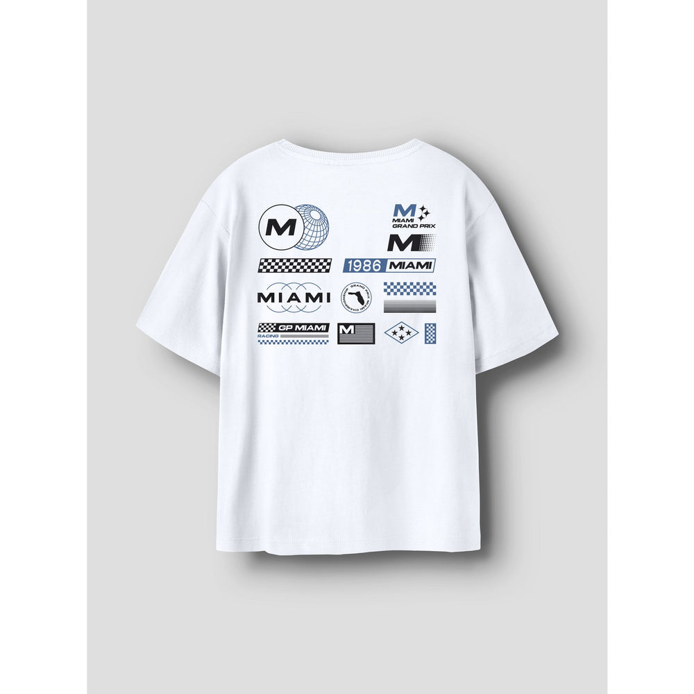 Køb Name It Bright White Nkmbenno Ss Nreg Top Box Pb
