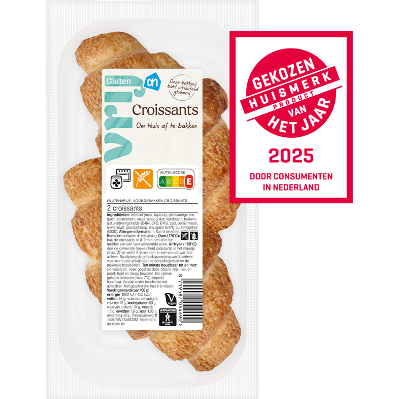 AH Glutenvrij Croissants