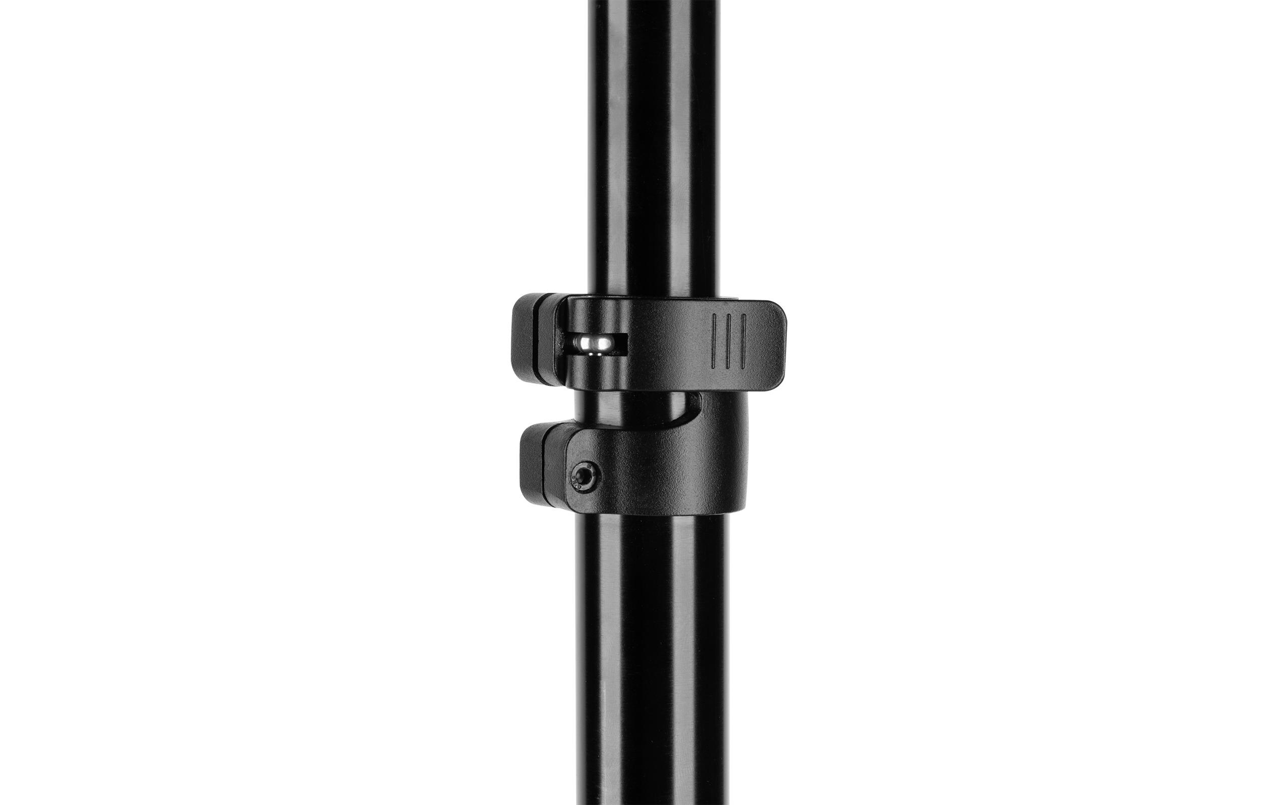 Leuchtenstativ RA-S280A luftgefedert mit Arm<br>Luftgefedertes Lichtstativ mit Auslegerarm