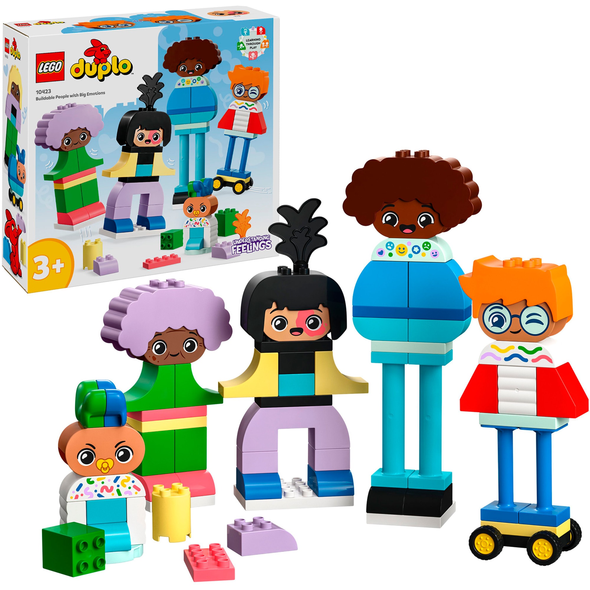 LEGO Konstruktionsspielzeug DUPLO Baubare Menschen mit großen Gefühlen