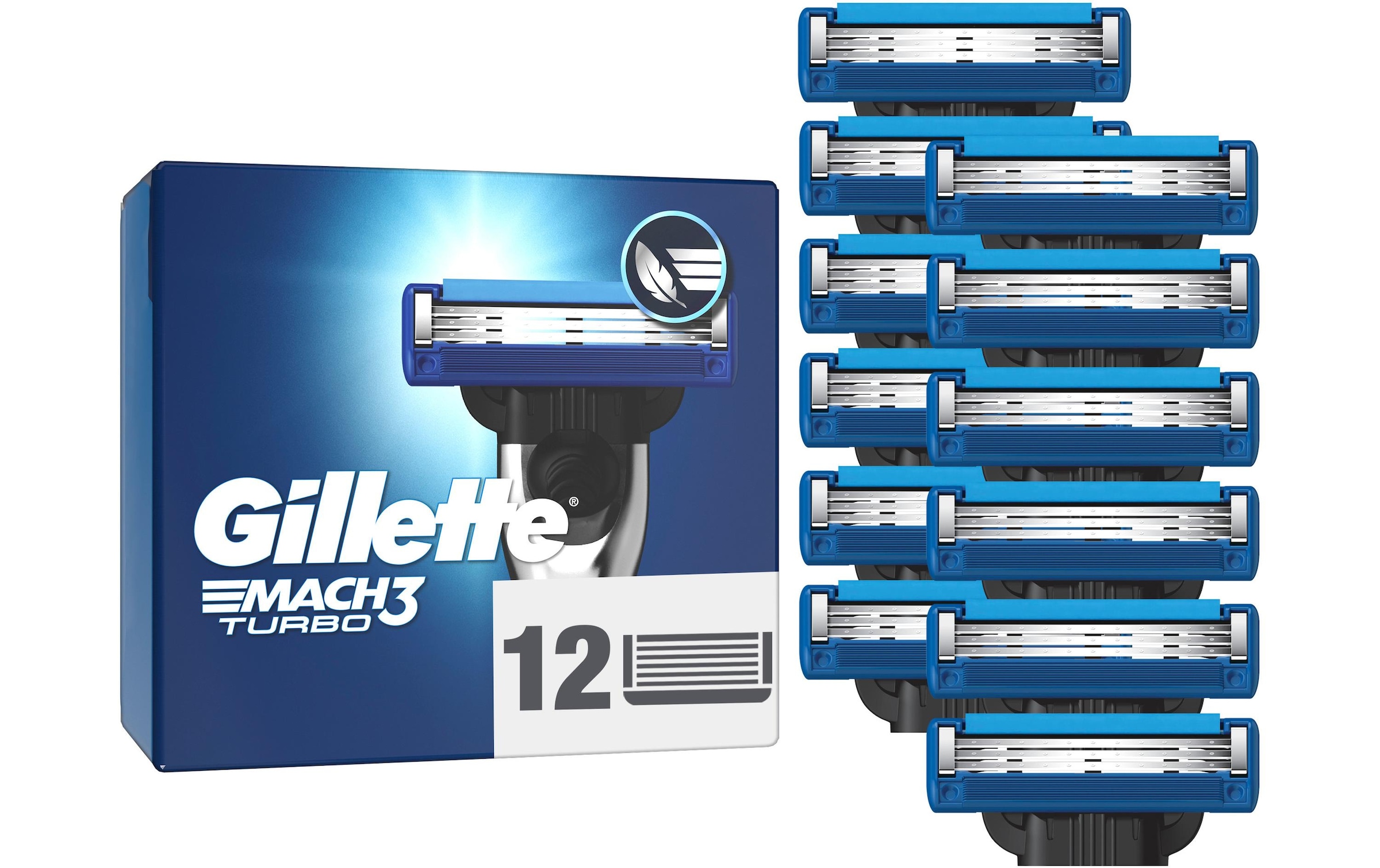 Gillette Rasierklingen »Mach3 Turbo 12 Stück«