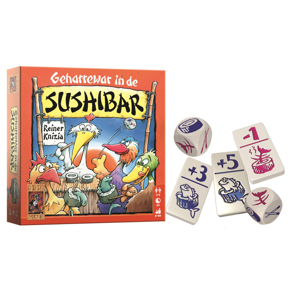 Geharrewar in de Sushibar