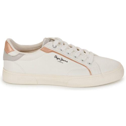 Pepe jeans - KENTON MIX W - Blanc / Rose Doré