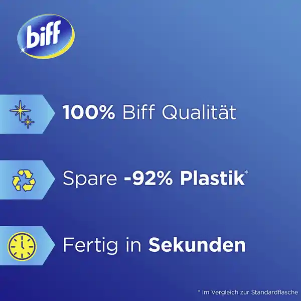 Bad Total Mix & Clean Konzentrat Spritzige Zitrone Nachfüllbeutel