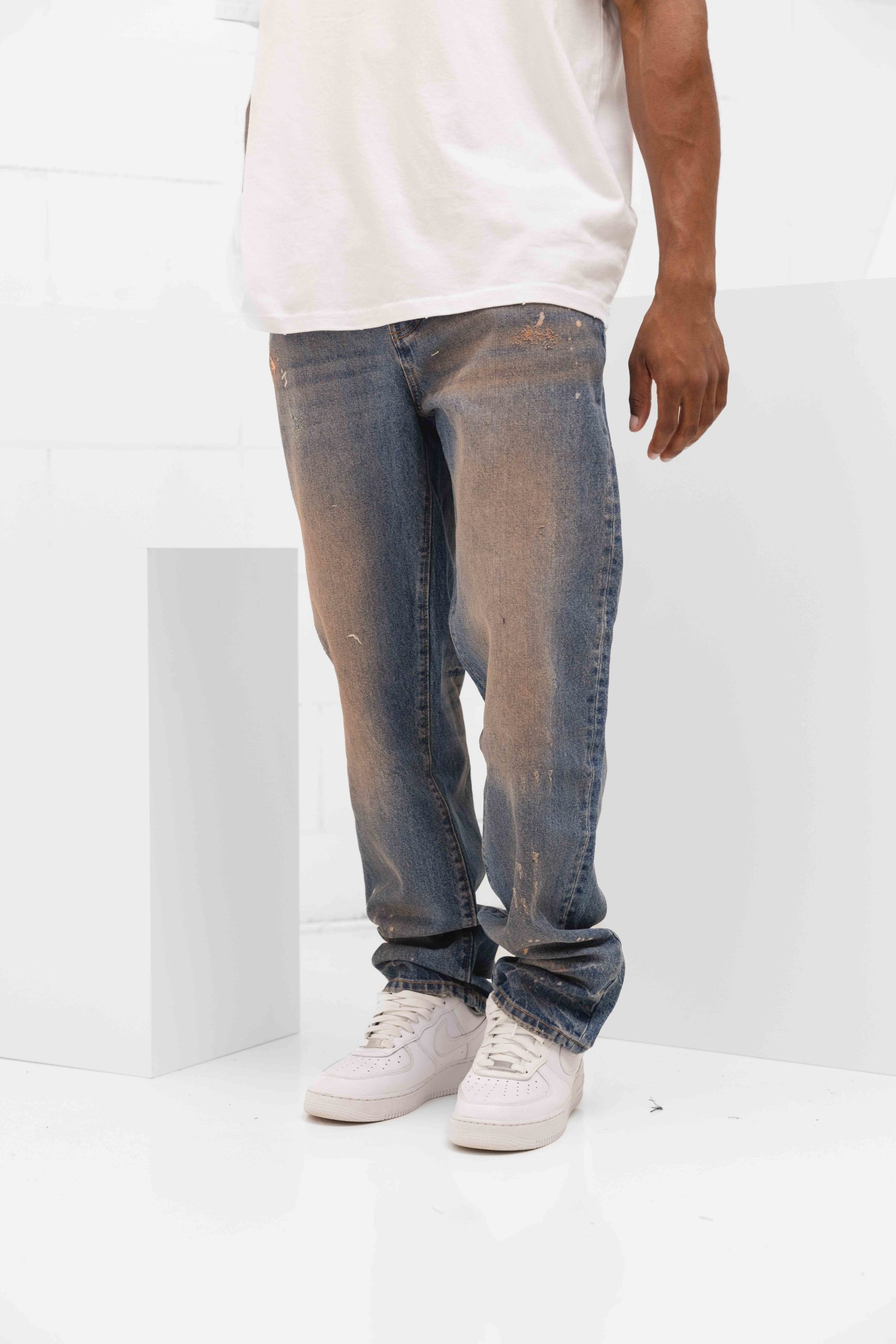 Fearless Blood Straight Jeans Heren Blauw