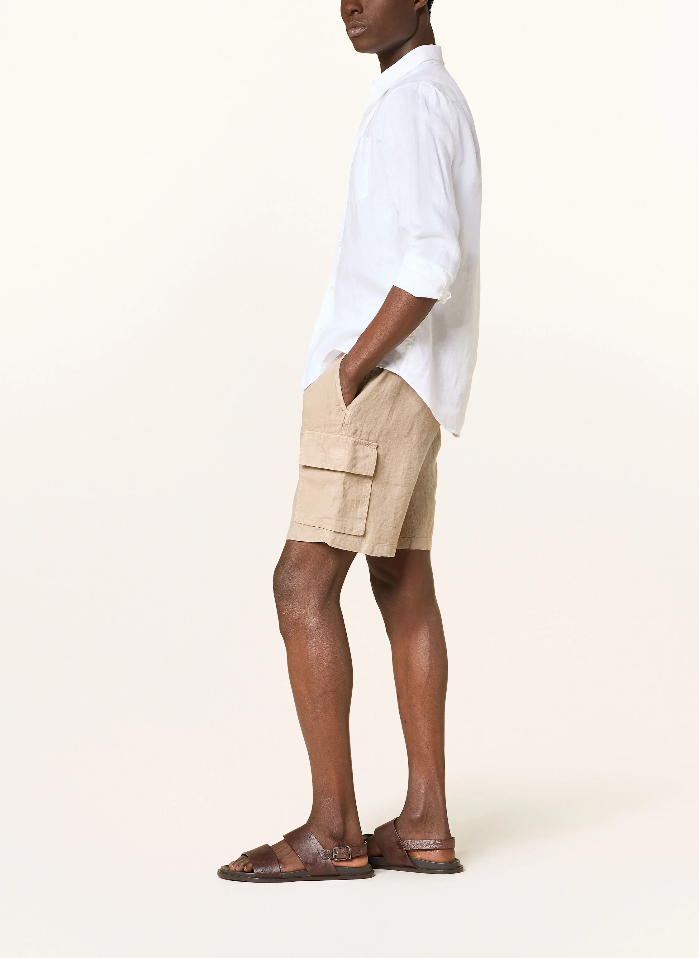 VILEBREQUIN Cargoshorts THALASSA aus Leinen